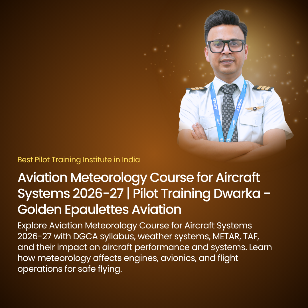 Ground Training for CPL 2026-27 Complete Guide | Pilot Training Dwarka - Golden Epaulettes Aviation